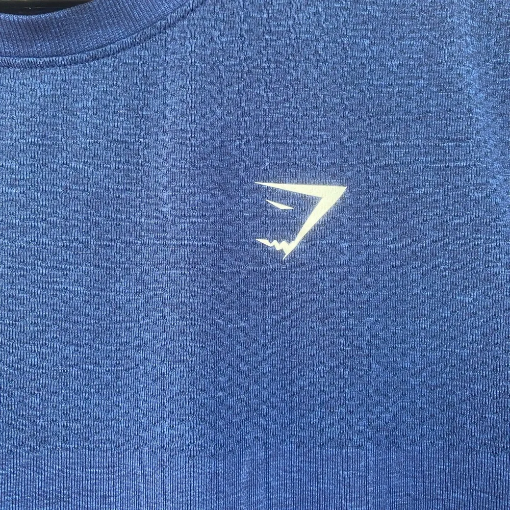 Gymshark Mens Royal Blue Shirt, Size Large - Picture 3 of 6